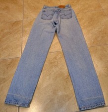 LEVI’S 550 VTG 90s Women 5 Reg Long Relaxed Fit Tapered Leg Mom Jeans USA Made
