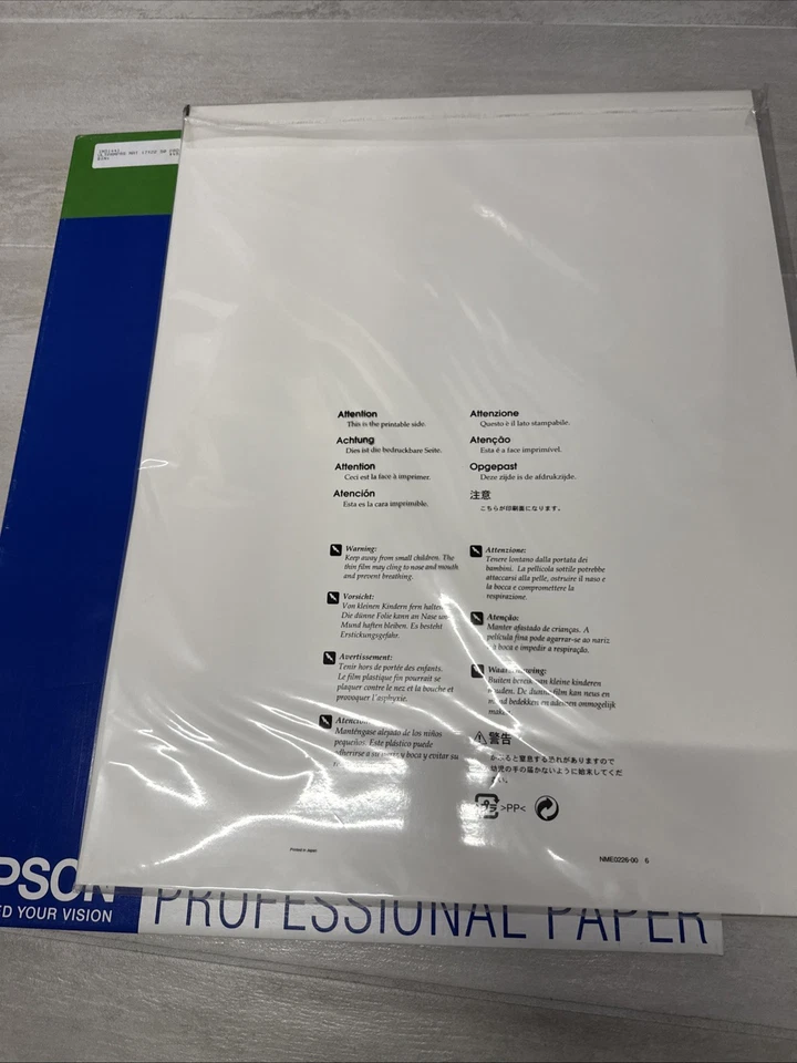Epson Ultra Premium Presentation Paper Matte 17x22" 50 pack new w/ bent corners - Image 4 of 4