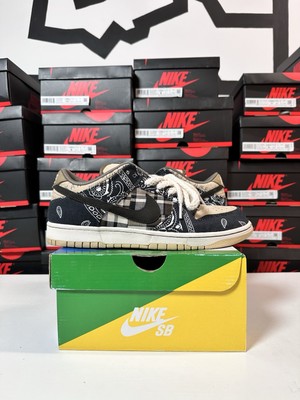Pre Owned Nike SB Dunk Low X Travis Scott Size 10.5