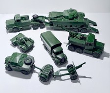 Vintage Collectables - Dinky Toys 6 Military Vehicles Bundle