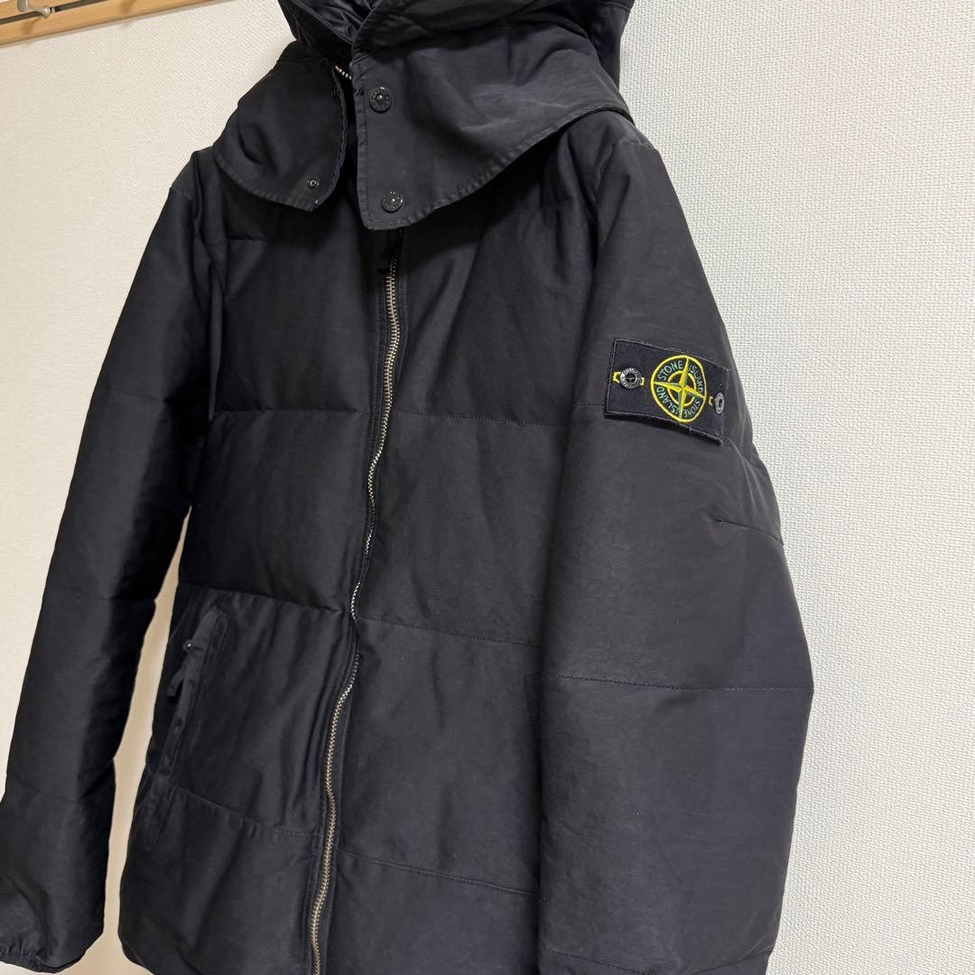 Stone Island Down Jacket David Jersey-TC Black M Used-Preowned thumbnail 3