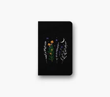 DENIK Flowering Of Consciousness Notebook, 5.25" x 8.25", 144 Lined Pages, S...