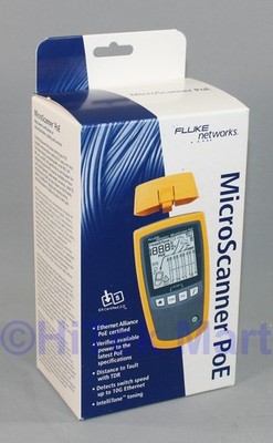 Fluke Networks Microscanner Cable & PoE Tester