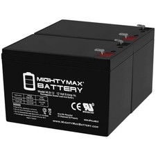 12V 9AH SLA Battery - Pack of 2 - Wide Temperature Range