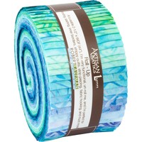 Robert Kaufman Artisan Batiks Greenhouse 3 Jelly Roll Fabric 40 2.5x44 Strips on sale Robert Kaufman Artisan Batiks Greenhouse 3 Jelly Roll Fabric 40 2.5x44 Strips on sale