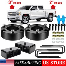 3 Front And 2 Rear Leveling Lift Kit For 2007-2022 Chevy Silverado Sierra Gmc