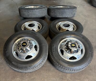 Used Set of 6 '11-'25 Chevrolet 3500 Dually 17