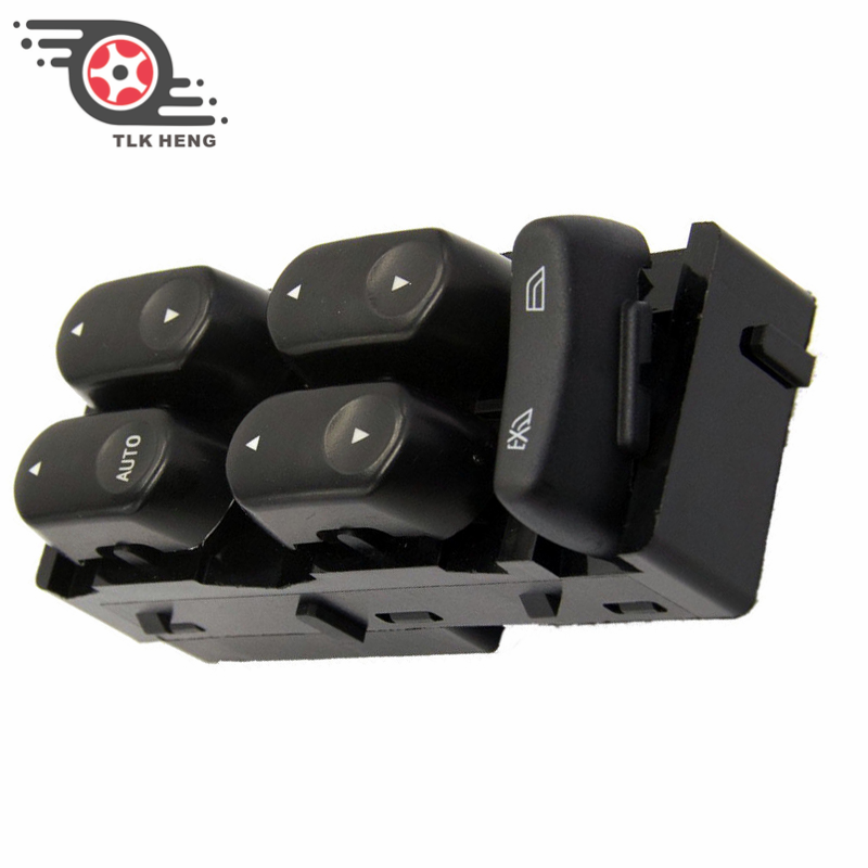 New Master Power Window Switch – Left Driver Side – For Ford F150 2002-2003 – 2L3Z14529BAA – By TOM AUTO PARTS