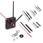 Quarzuhrwerk mit 6 Alu Zeigersätzen Set Uhrwerk Zeiger Wanduhr Uhrzeiger Modern