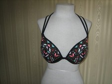 shade shore bikini underwire pushup padded swimsuit top size 38B