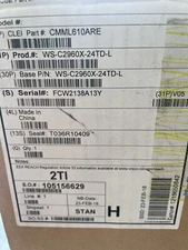 Cisco WS-C2960X-24TD-L 24-Port Gigabit Managed Switch  OPEN BOX