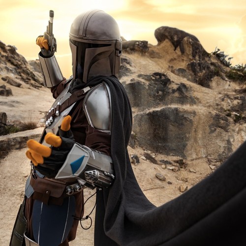 Xcoser The Mandalorian Din Djarin Cosplay Costume Beskar Steel Armor Set Limited - Picture 10 of 33