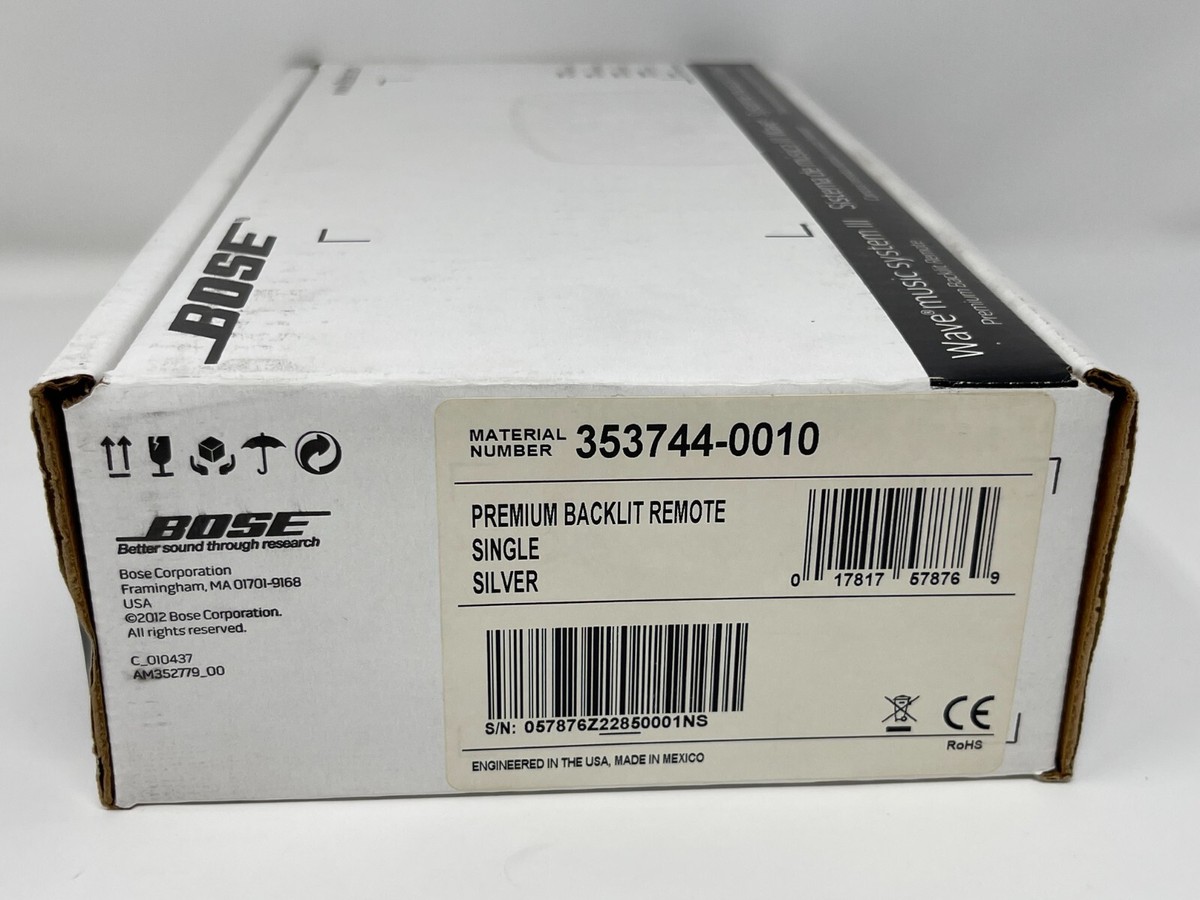 Bose Wave Music System III Premium Backlit Remote Package Stand