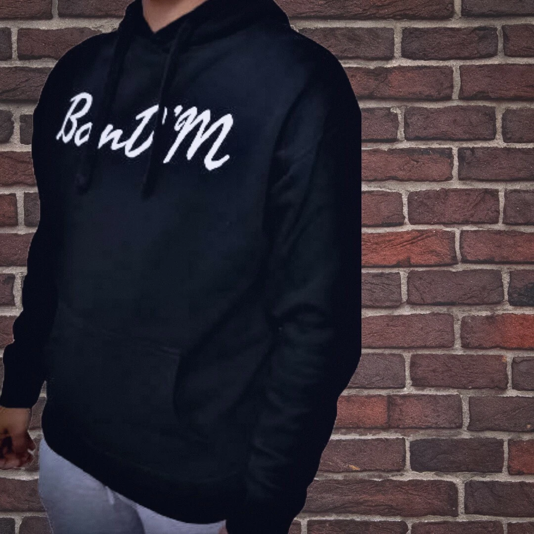 Unisex Black Hoodie (size M)