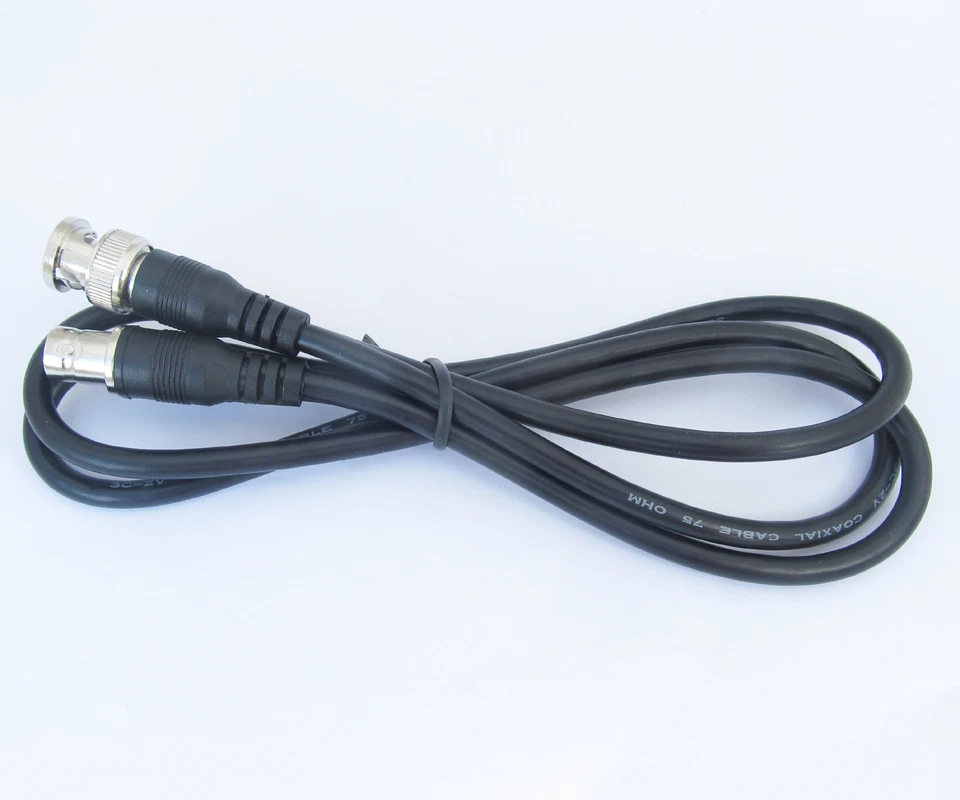 4pcs 1M/3.3FT BNC Male to BNC Female Straight Crimp RG58 Coax Jumper Test Cable - Image 3 of 4