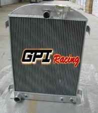 Radiador de aluminio para motor Ford Hiboy Hi-Boy Ford 1932 32