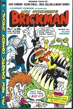 HARRIER COMICS PRESENTS LEW STRINGER'S BRICKMAN #1 (NM) HIGH GRADE COPPER AGE
