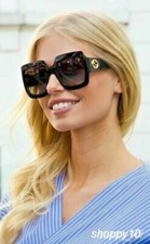 gucci oversized square sunglasses