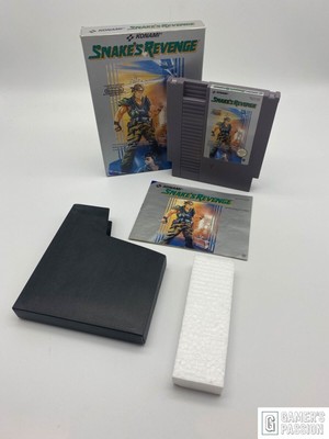  Snake´s Revenge   Nintendo NES   Zustand sehr gut   CIB   OVP   getestet 