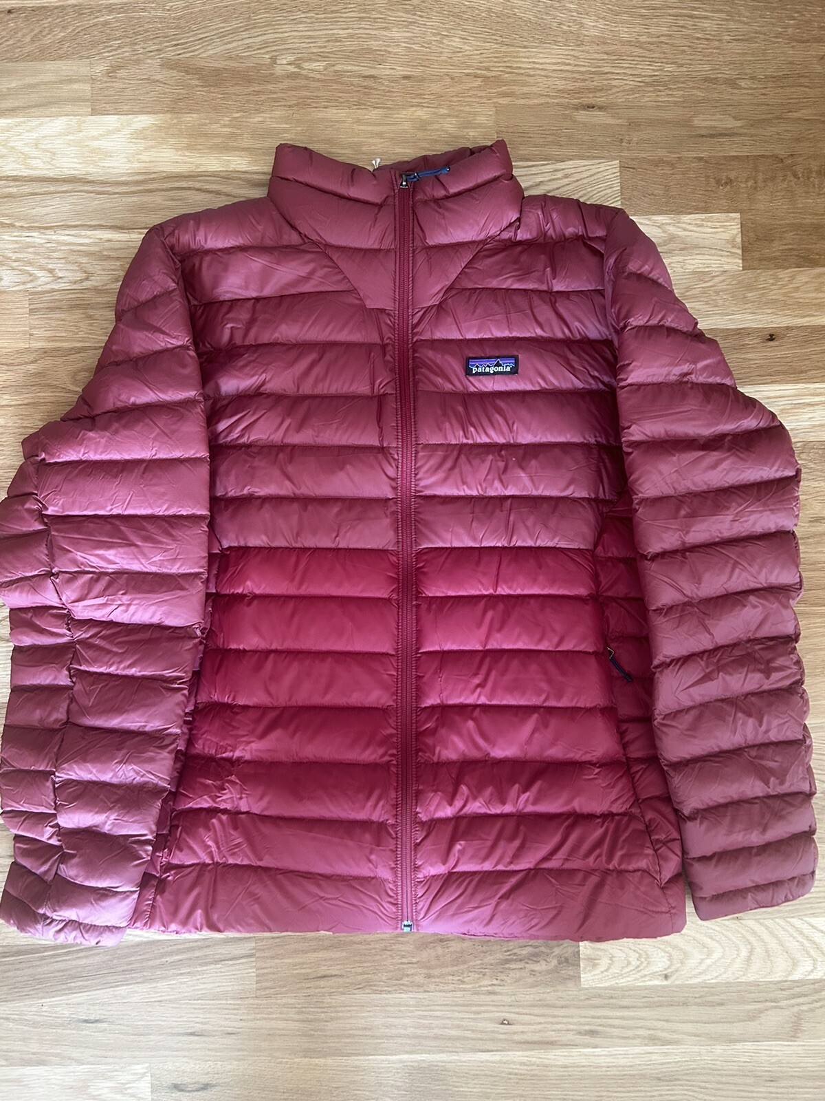 patagonia down sweater wax red