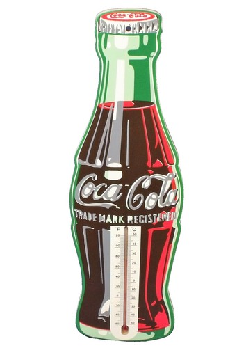 1984 Tca Thermometer Coca Cola Vintage Wall Hang Round Great