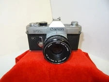 Canon FTb QL 35mm Film Camera w/Canon 50mm F1.8 lens