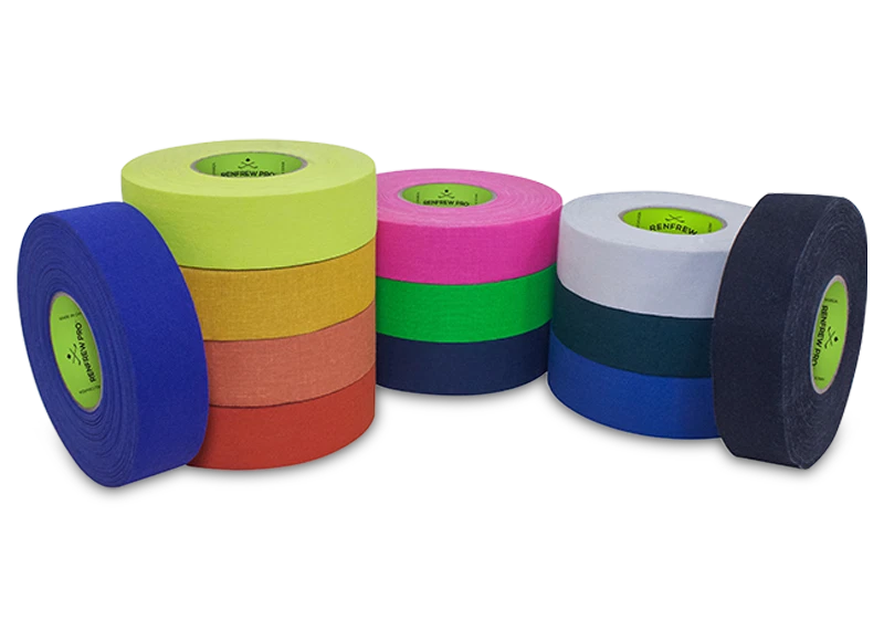 RENFREW PRO Schlägertape 24mm x 25m EISHOCKEY HOCKEY TAPE SCHLÄGER Bunt GEWEBE