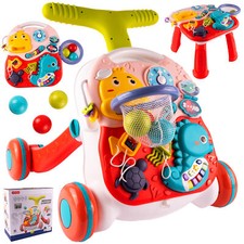 Malplay Lauflernhilfe Interaktive Kinderwagen Pädagogische Tafel 2in1 Musikbrett