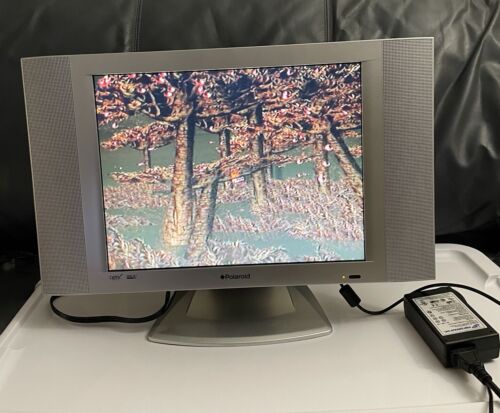Polaroid TV FLM 1511 15" Flat LCD Gaming Tv Monitor w/ Remote Tested Works - Picture 2 of 10