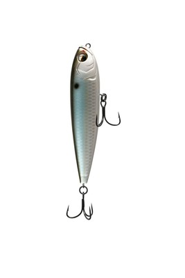 13 Fishing Dual Pitch 108 - Natty Light - 3/4 oz Topwater Pencil Bass Lure
