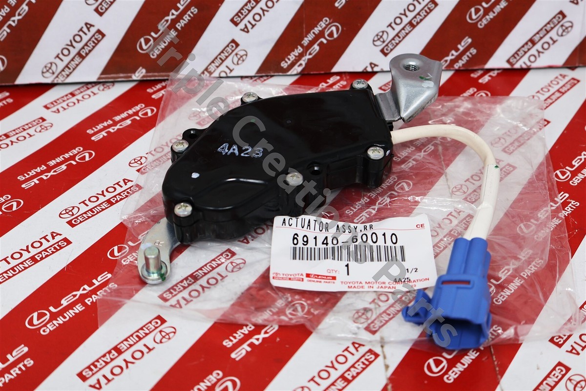 69140-60010 Toyota Land Cruiser LX450 Genuine Rear Door Lock