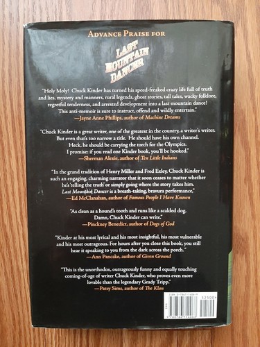 Last Mountain Dancer by Chuck Kinder First 2004 Edition - Signed and Inscribed! - Picture 2 of 12