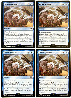 Lorien Revealed/ロリアンの発見 4枚セット MTG MTG 4X Lorien Revealed The Lord of the Rings 0060 NM | eBay