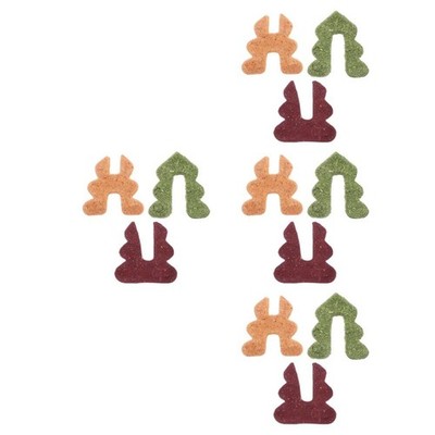 Set of 4 Hamster Spielzeug Leckerlis Kaninchenspielzeug Für Hasen