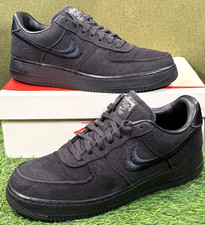 Nike Air Force 1 Low Stussy Black for Sale | Authenticity