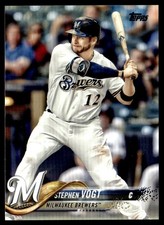 2018 Topps Stephen Vogt Milwaukee Brewers #438