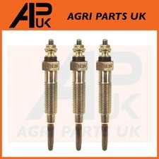 3x Heater Glow Plug 10.5V 3 Cylinder for Iseki TL2100 TL2500 TX TX2160 Tractor