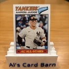 2026 Topps Heritage #10 Aaron Judge New York Yankees MVP Baseball Card
