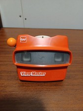 Vintage View Master 3D View-Master Viewer Red w/Orange Handle MylotE