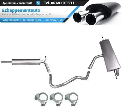 Tuyau d'échappement Seat Leon 1.0 Tsi anti fuite et bruit pour modèles 2015-2020