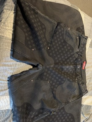Supreme Flag Double Knee Painter Pant Black Size 38 