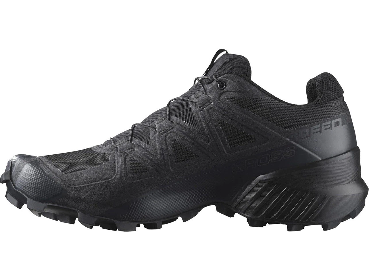 Scarpe da trail running Salomon Speedcross da uomo taglia US 8 nere tonalità silenziose