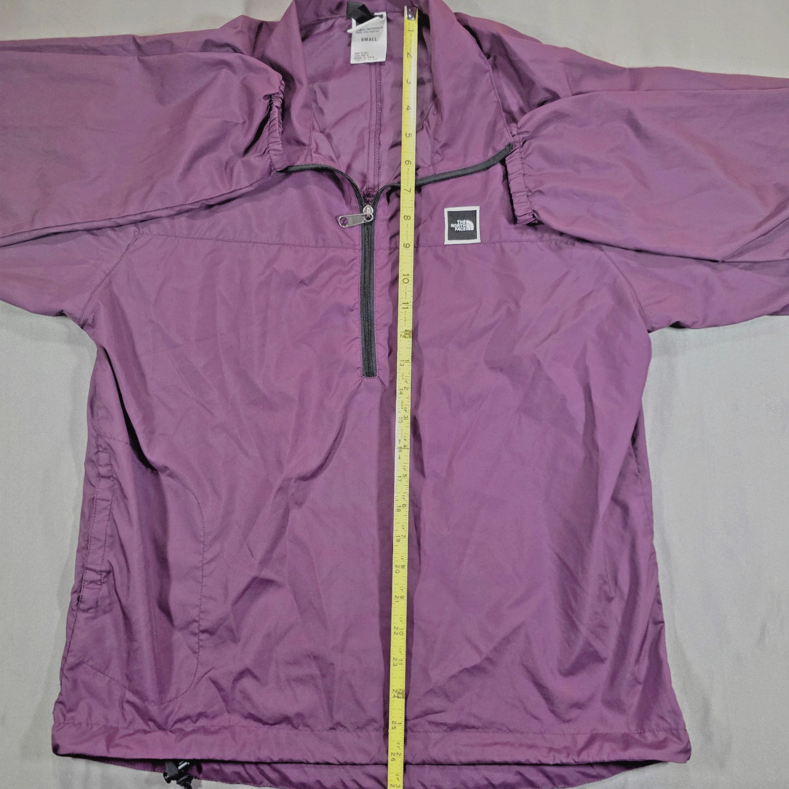 Northface Windbreaker Unlined Pullover Jacket Pur… - image 9
