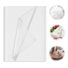 150 Sheets 20x30 inch Large White Tissue Paper Bulk for Gift Bags Wrapping