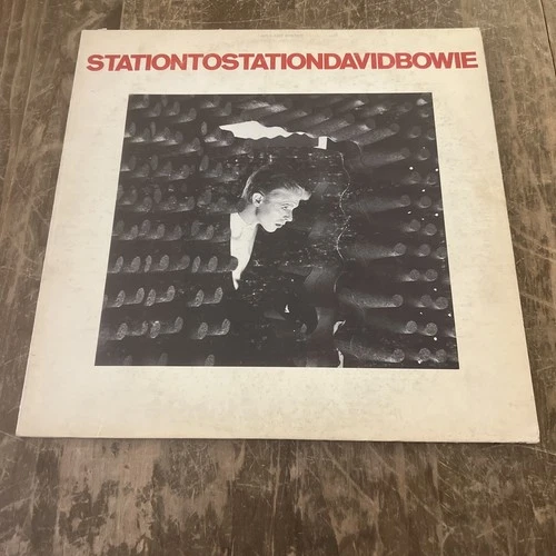 David Bowie Vinyl Station to Station 1976 LP RCA APL11327 Tan Label Classic Rock