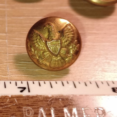 Gilt US Army General Service 1870-1902 pocket, Horstmann Bros. & Co PHIL.