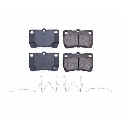 PowerStop Z17 Evolution Ceramic Brake Pads With Hardware