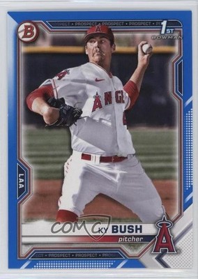 2021 Bowman Draft Blue 84/150 Ky Bush #BD-149 4pn