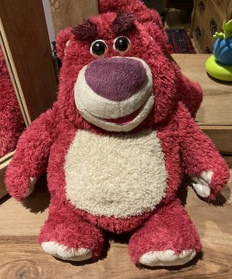 Disney Pixar Toy Story LOTS-O'-HUGGIN' BÄR sprechendes weiches Plüschtier 14 Zoll Thinkway
