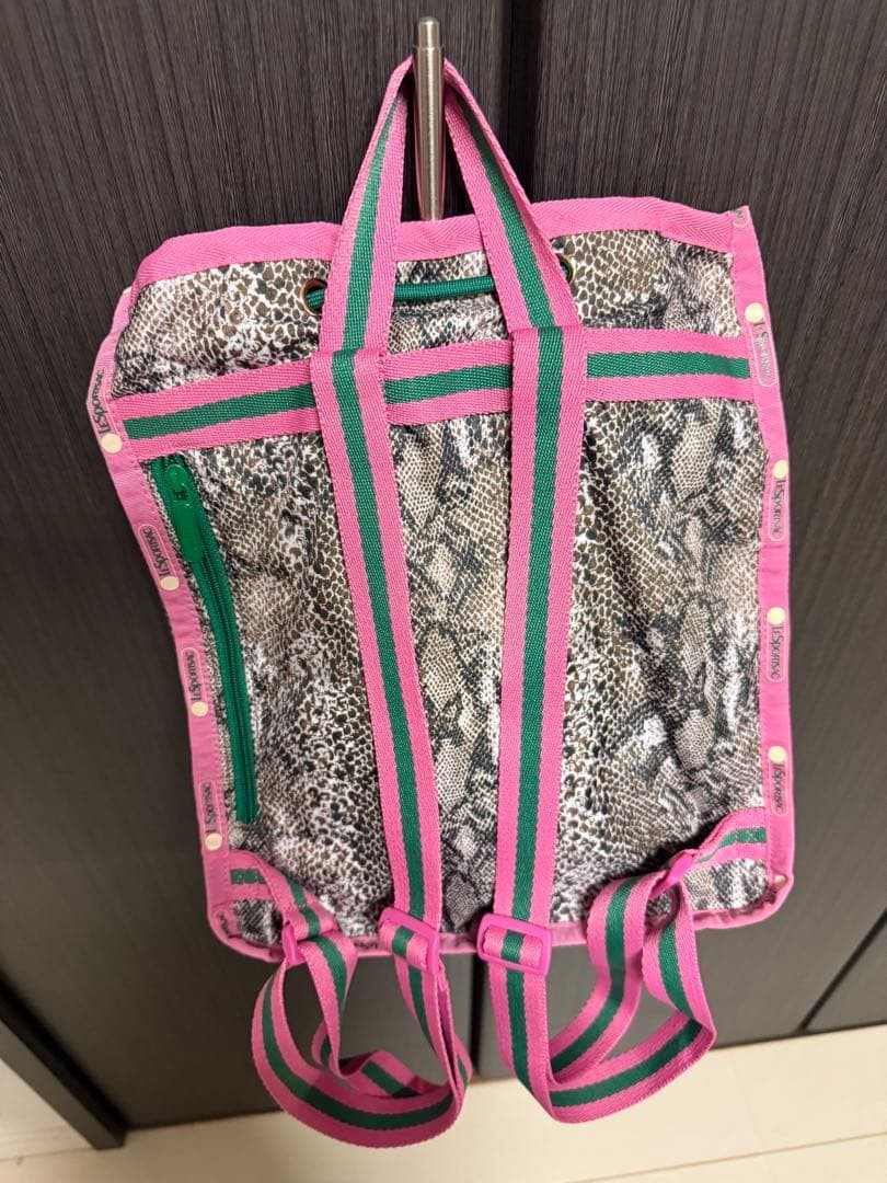 LeSportsac Muvert Python Print Rucksack - image 2